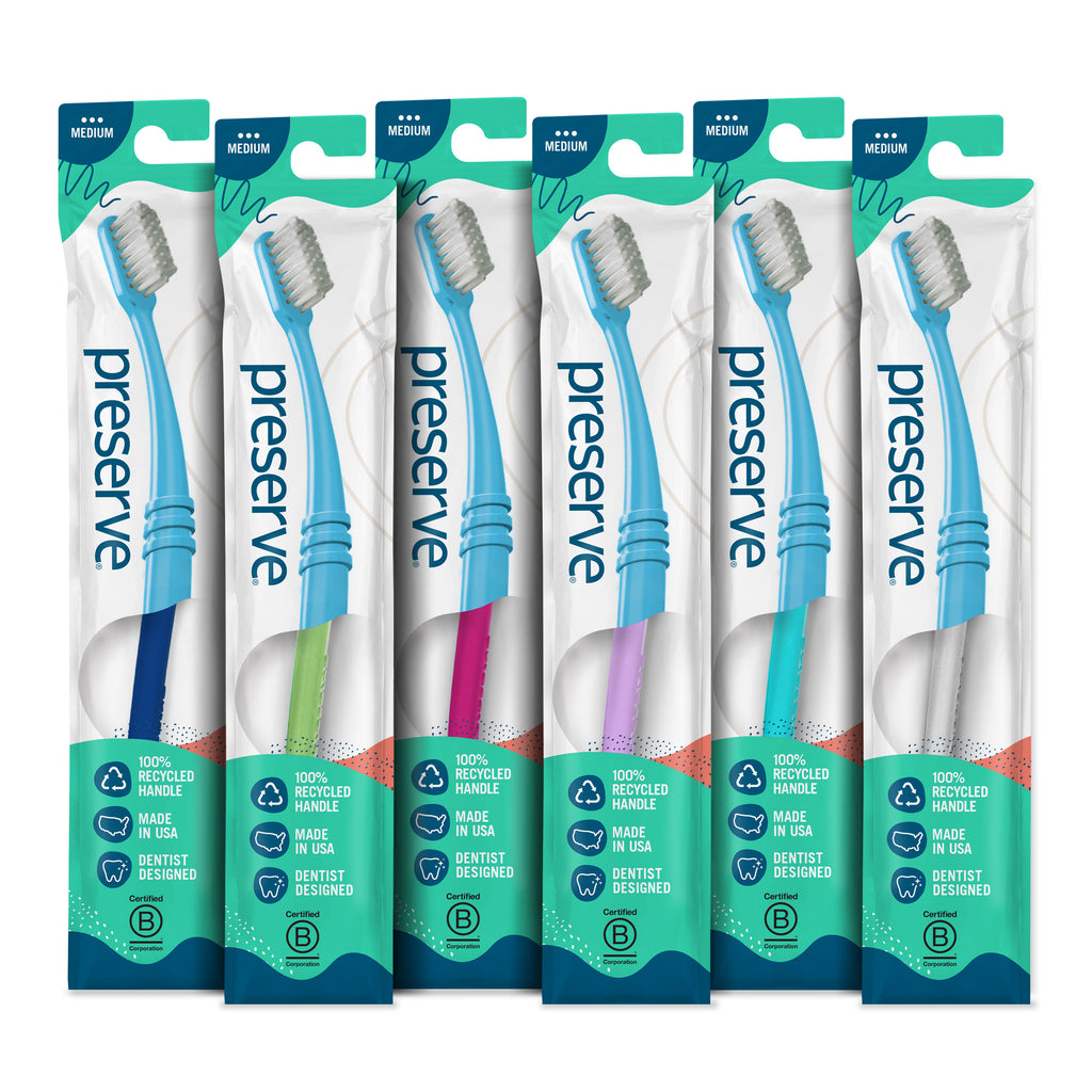 Toothbrush in Lightweight Pouch |  6-pack