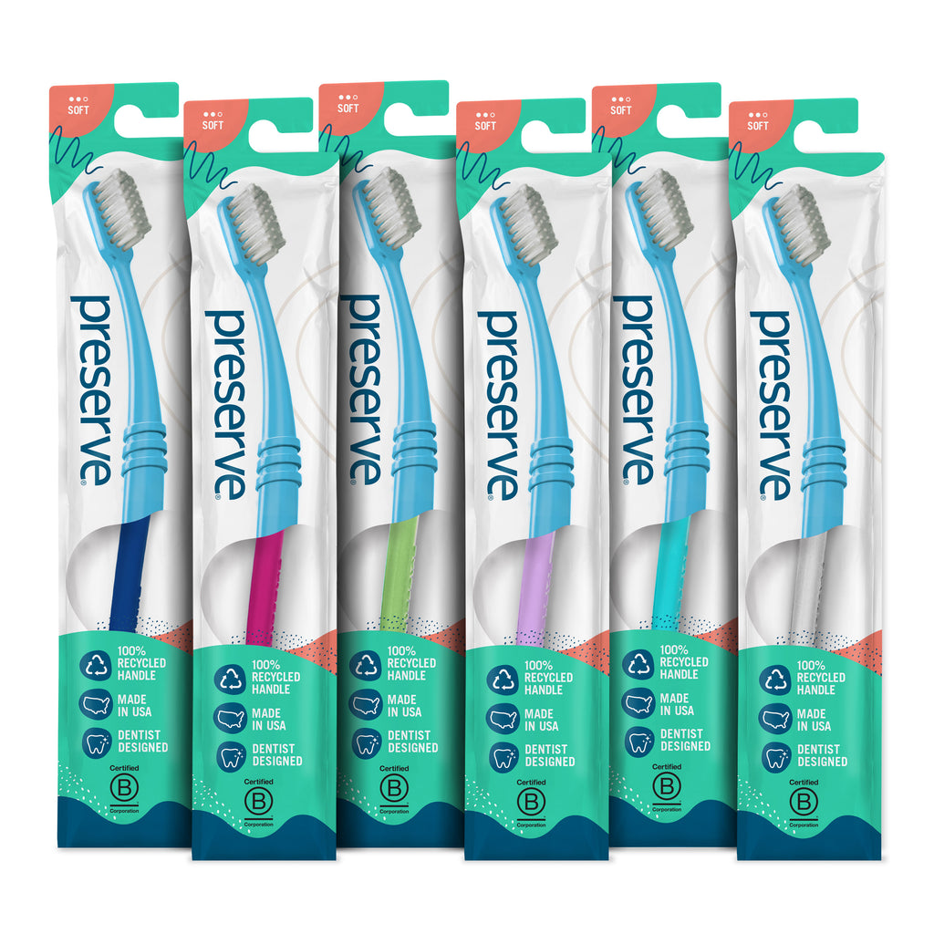 Toothbrush in Lightweight Pouch |  6-pack