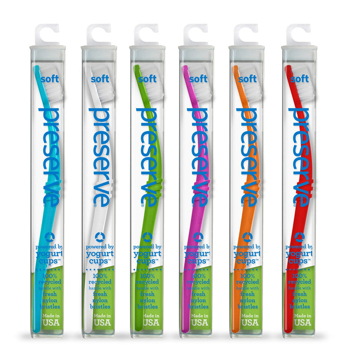 Soon to Be Retired Colors - Toothbrush with Travel Case | 6-pack - Limited Stock