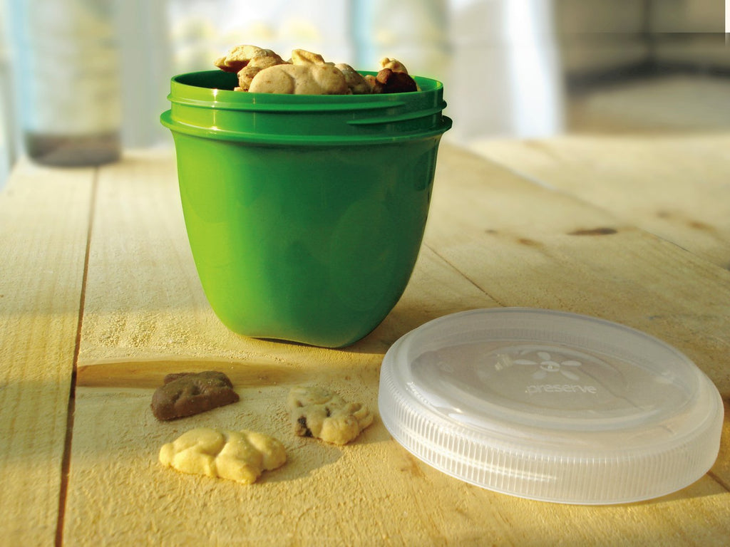 Leakproof Portion Control Lunch Containers - Reusable Meal Prep Containers, No BPA - Set of 4 (Sorbet)