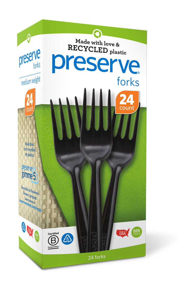 Medium Weight Cutlery | Forks Only | 24 count