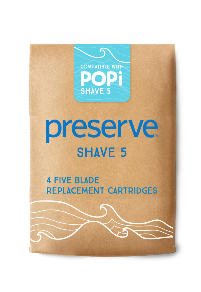 POPi Shave 5 Replacement Blades | 4 Blades